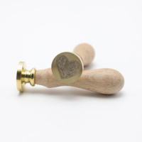 Сургучная печать "Сердце"