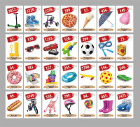 Игра настольная "Играем в магазин. Покупаем всякую всячину" 5+