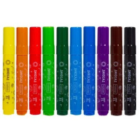 Фломастеры Jumbo  10цв "Hatber. Диносад"