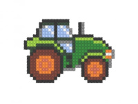 Конструктор 2D пластм. 544 дет. А5 "Трактор"