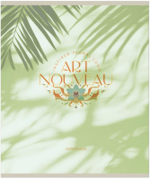 Тетрадь А5 48л кл. Полином "Арт-деко - тени" софт-тач, 4 дизайна