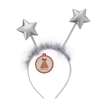 Карнавальные ободок "Звездочки" 20см, ассорти