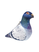 Мягкая игрушка брелок 15см "Голубь"