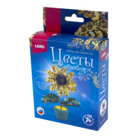 Цветы из пайеток "Подсолнух"