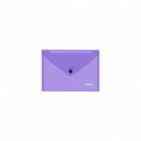 Конверт на кнопке С6 полупрозрачный Glossy Vivid