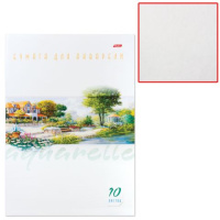 Папка для акварели  А4 10л. "Пейзаж" пл. 180г/м