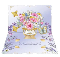 Открытка А4 3D "С Днем рождения!"