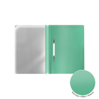 Скоросшив. пласт. А5+ прозр. верх.  Matt Powder, 0,12/0,18мм ассорти