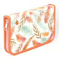 Пенал 1 отд. (190*115)    Нежные перья, soft