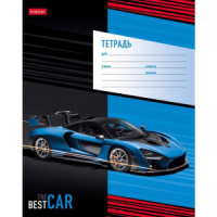 Тетрадь А5 12л кл.      "Best Cars", белизна 98%