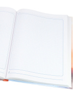 Тетрадь А4 7БЦ 200л кл. сшивка Проф-Пресс "Полет журавля" глянц.лам.