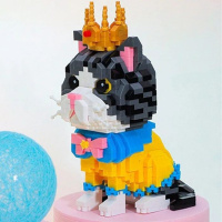 Конструктор пластм. Balody "Кот" 875 дет.