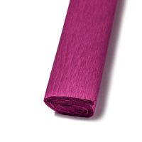 Бумага подел. 50*200  рулон креп рубиновая