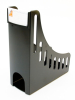 Накопитель д\бумаг верт. Уни- 100 100мм черный