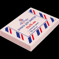 Бумага с липким краем (51*76мм)  100л, розовая