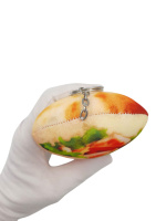 Мягкая игрушка брелок 15см "Шаурма кот"