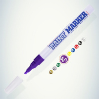 Маркер краска 2мм ФИОЛЕТОВЫЙ
