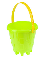 Набор игрушек. "Крепость" ведерко, лопатка, грабли, 2 формы