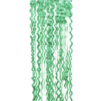 Дождик 150мм*1м, ПВХ, 4 цвета, матовый, волнистый