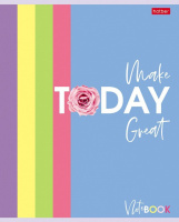 Тетрадь А5 48л кл. Hatber "Выбери настроение" 5диз.в спайке, белизна 98%