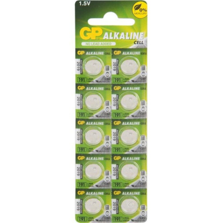 Батарейка-таблетка 76A GP Alkaline, блистер, цена за 1 шт