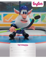 Тетрадь А5 12л лин.узкая Hatber "Буба", белизна 100%