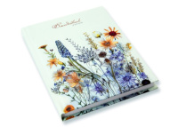 Ежедневник учителя А6+ 7БЦ, 256стр. "Полевые цветы" УФ-лак