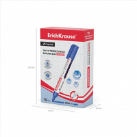 Маркер для белой доски 2,5мм синий LW-600, с жидк.чернилами