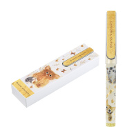 Ручка перьевая BV "Love me" 4 сменных картриджа