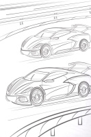 Раскраска "Крутые гонки" А5 16стр.