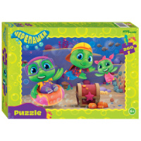Пазлы  260 элементов  240*345мм.  "Черепашки" (0+ Медиа)