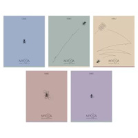 Тетрадь А5 48л кл. Hatber "Муха" тисн., 5 диз.в блоке