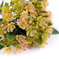 Декоративные элементы "Цветы" желтый, 30см