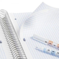 Блокнот А6 7БЦ гребень  80л "Floral collection" кл., глянц.лам.