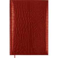 Ежедневник недат. А5 Attomex Arkona 320стр., красный, тв.обл., бумвинил, ляссе, 70г/м2