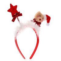 Ободок карнавальный "Звездочка и Мишка" 21см , ассорти