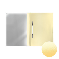 Скоросшив. пласт. прозр. верх.  Fizzy Pastel, 0,12/0,18мм ассорти