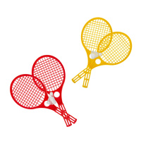 Ракетки пляжные 2шт, с воланом, пластик