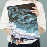Тетрадь  А4 120л кл. на кольцах Infolio "Be Smart. Ocean. Ураган"