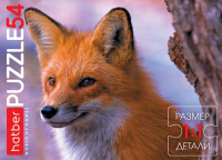 Пазлы   54 элемента  130*175мм.  "Дикие животные" (ассорти 4 вида)