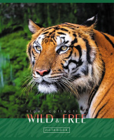 Тетрадь А5  60л кл. Hatber "Дикие и свободные"