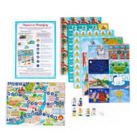 Игра настольная с викториной "Серия Мир на ладони. Пешком по Петербургу" 6+