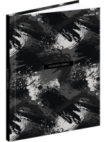 Блокнот А5 7БЦ  80л "Темный камуфляж" клетка, глянц.лам.