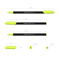 Ручка шар. ЕК Neo Accent 0,7мм непрозрачн.корп, синяя