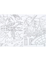 Раскраска "Космические приключения" А4 36стр.