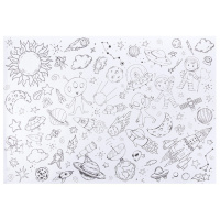 Раскраска 1000*690мм ТМ Лео "Космос"