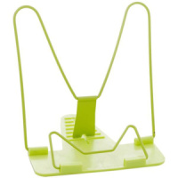 Подставка для книг "Attomex" 18*17см металл/пластик, зеленая