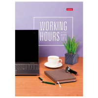 Тетрадь А4  96л кл. скрепка "Время Управлять"