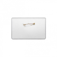 Бейдж с булавкой, 65*98мм