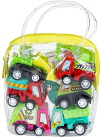 Набор машинок 6 шт, Строительная техника, ассорти в сумке